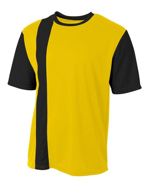 A4 Youth Legend Soccer Jersey (NB3016), Color 'Gold/Black'